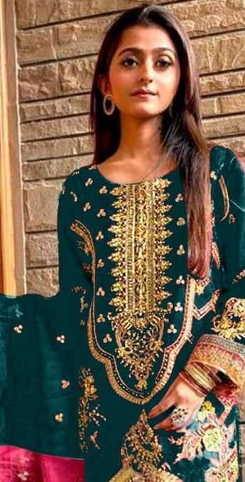   MAGIC D NO 7773 BLACK-MAROON-YELLOW BY MEHBOOB TEX